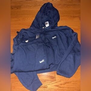 LEVI’S sweatshirt sweatpants seat